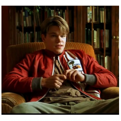 Good Will Hunting Matt Damon Red Cobra Jacket